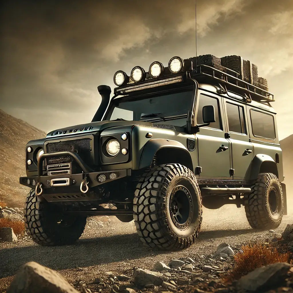 POWERBRAKE | Land Rover Defender (1990 - 2016) Front X-Line Big Brake Kits (LAN101)