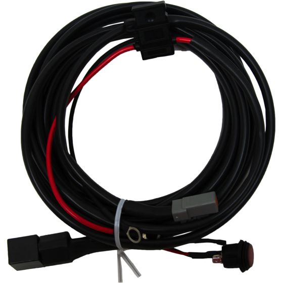 RIGID INDUSTRIES | High Power Wiring Harness for the E-Series, SR-Series, RDS-Series, and Q-Series Lights (40190)