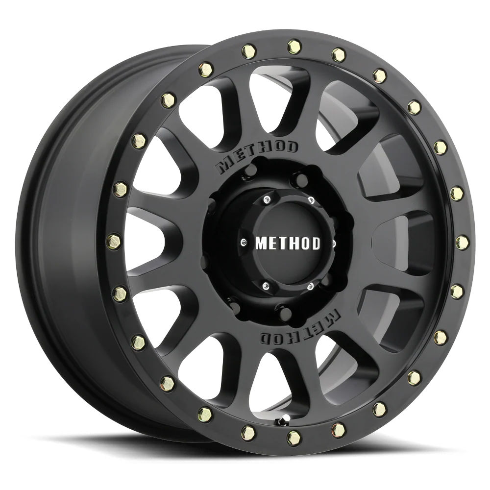 METHOD RACE WHEELS | 305 HD NV Matte Black Heavy Duty Single Wheel (MR30578580500H)