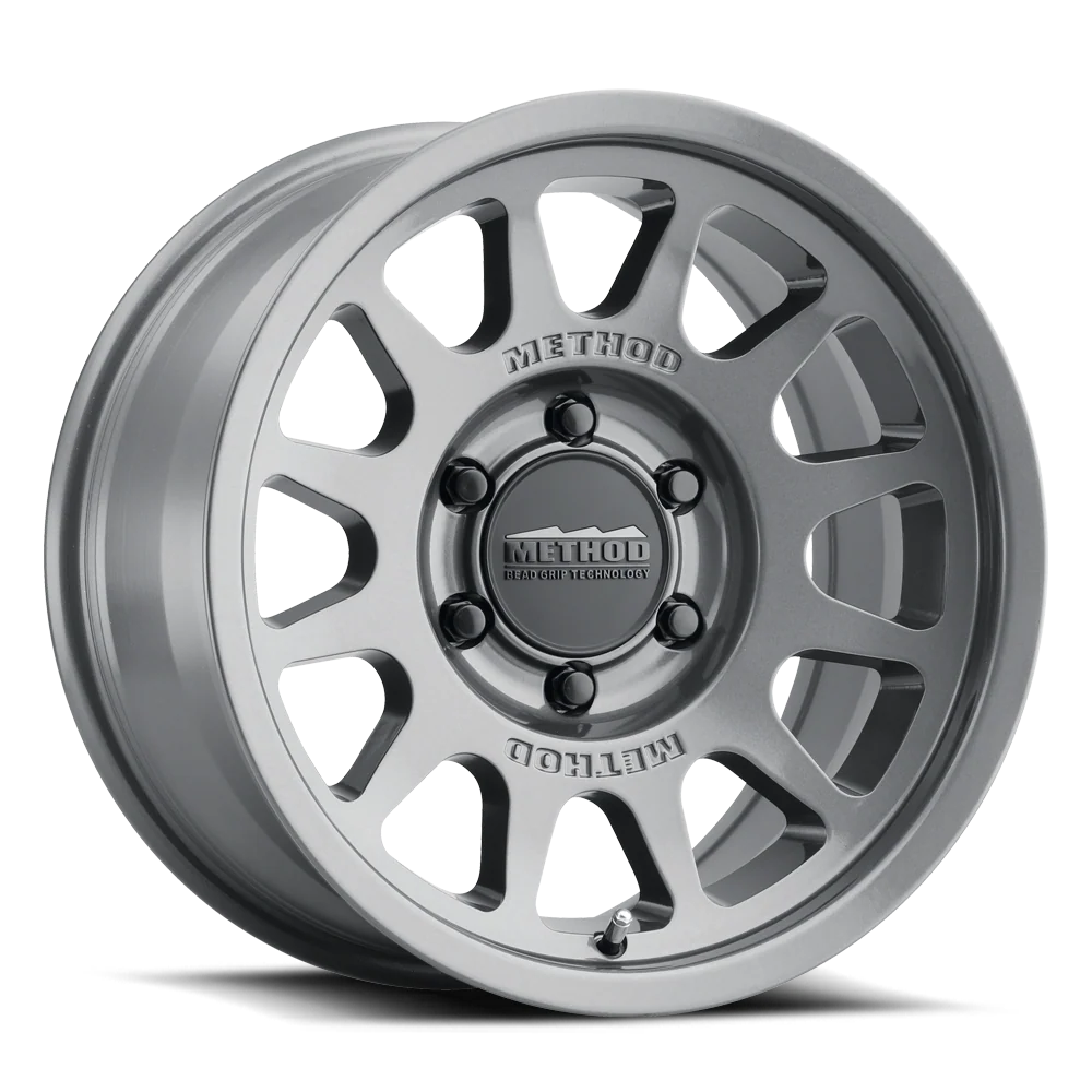 METHOD RACE WHEELS | 703 Gloss Titanium Bead Grip Single Wheel (MR70368060800)
