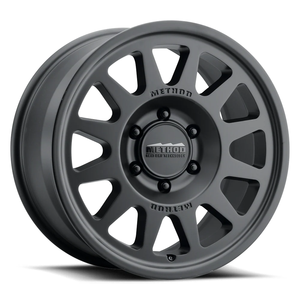 METHOD RACE WHEELS | 703 HD Matte Black Heavy Duty Bead Grip Single Wheel (MR70389093540H)