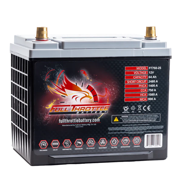 GENESIS OFFROAD | Fullriver Full Throttle Series Group 25 Battery (FT750-25)