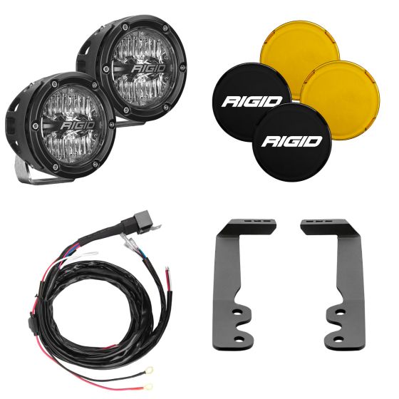 RIGID INDUSTRIES | Tundra 3rd Gen 2022-2025 4 Inch 360-Series A-Pillar Lighting Kit (46807)