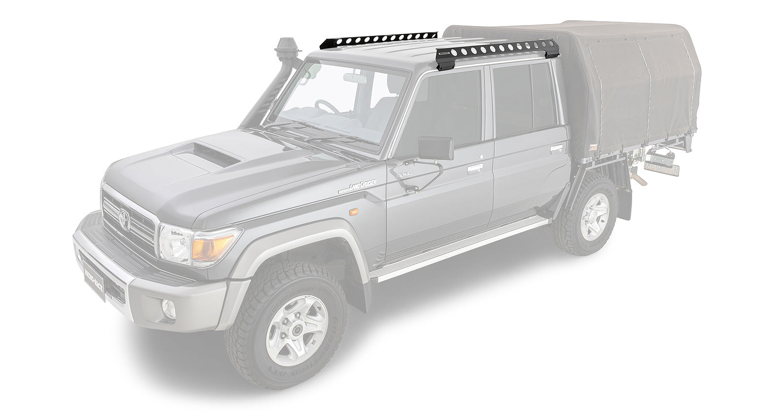 RHINO RACK | Backbone Mounting System - Toyota 79 Series Landcruiser (RTLB4)