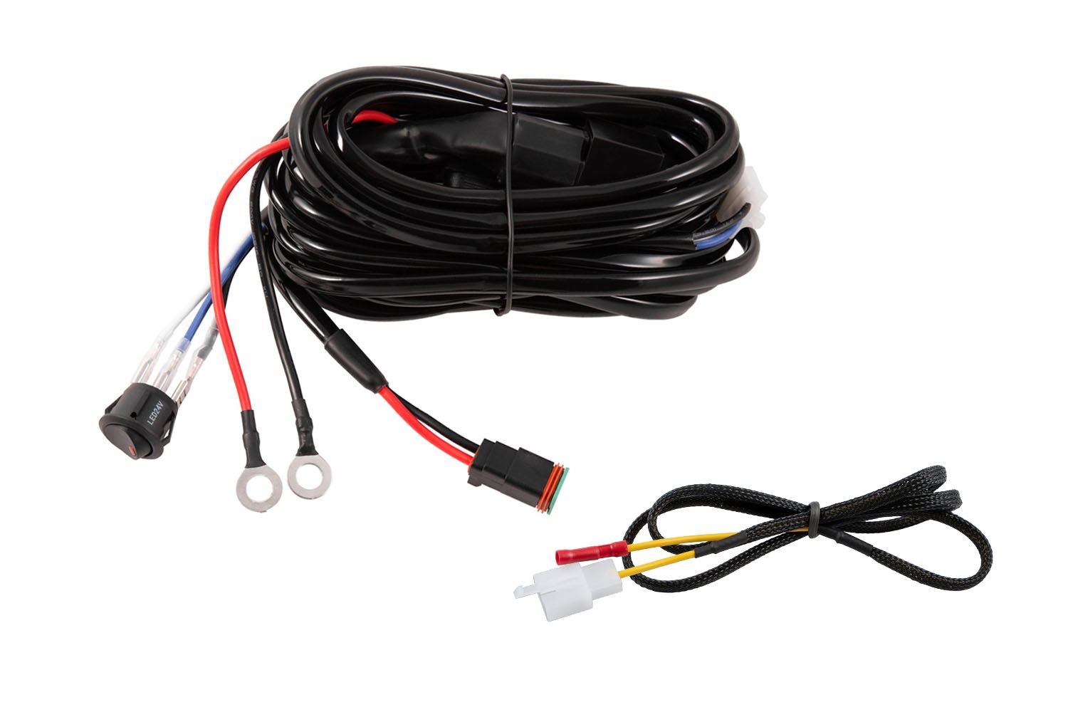 DIODE DYNAMICS | Heavy Duty Single Output 2-Pin Offroad Wiring Harness (DD4031)