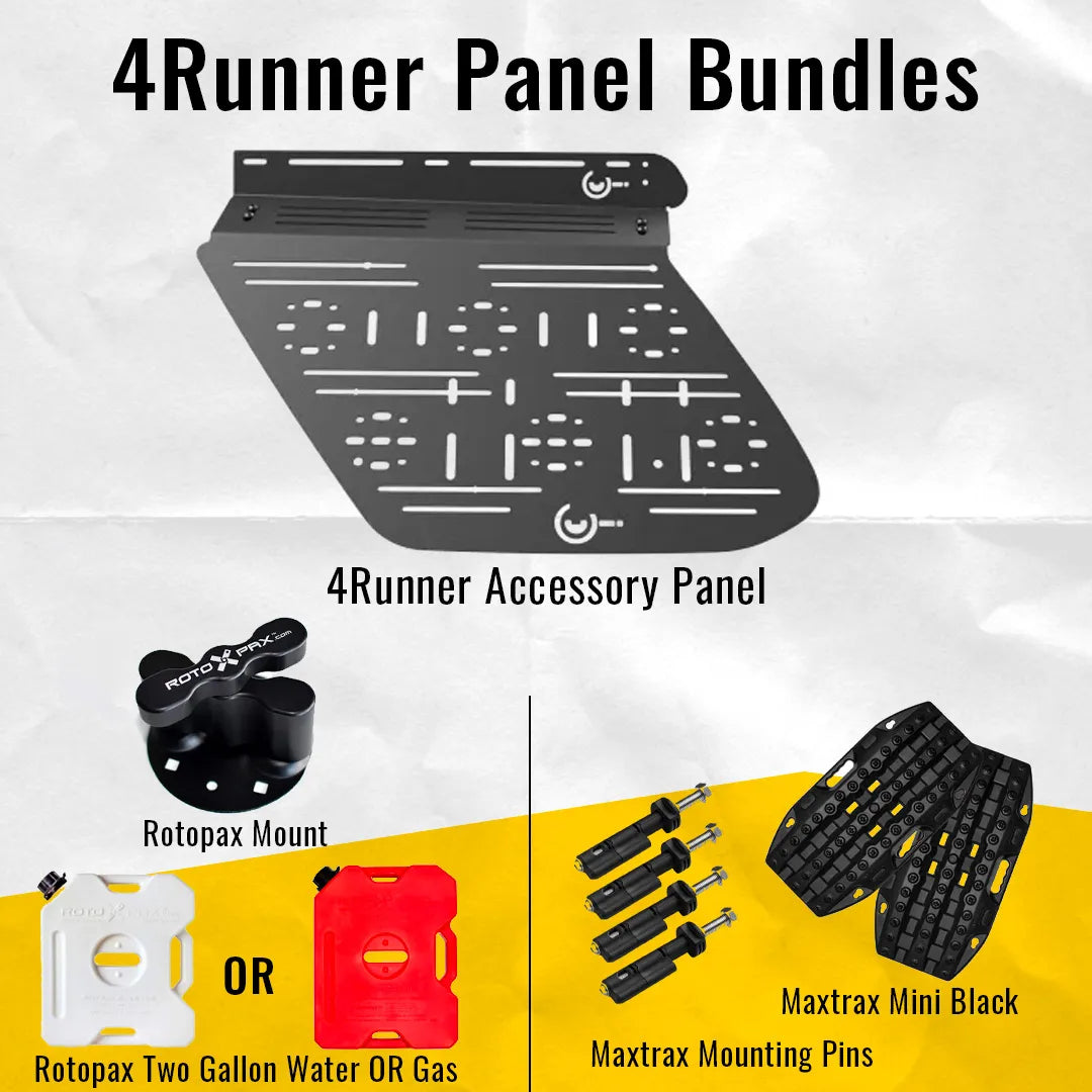 PRINSU DESIGNS | 4Runner 5th Gen Window Accessory Panel Bundle