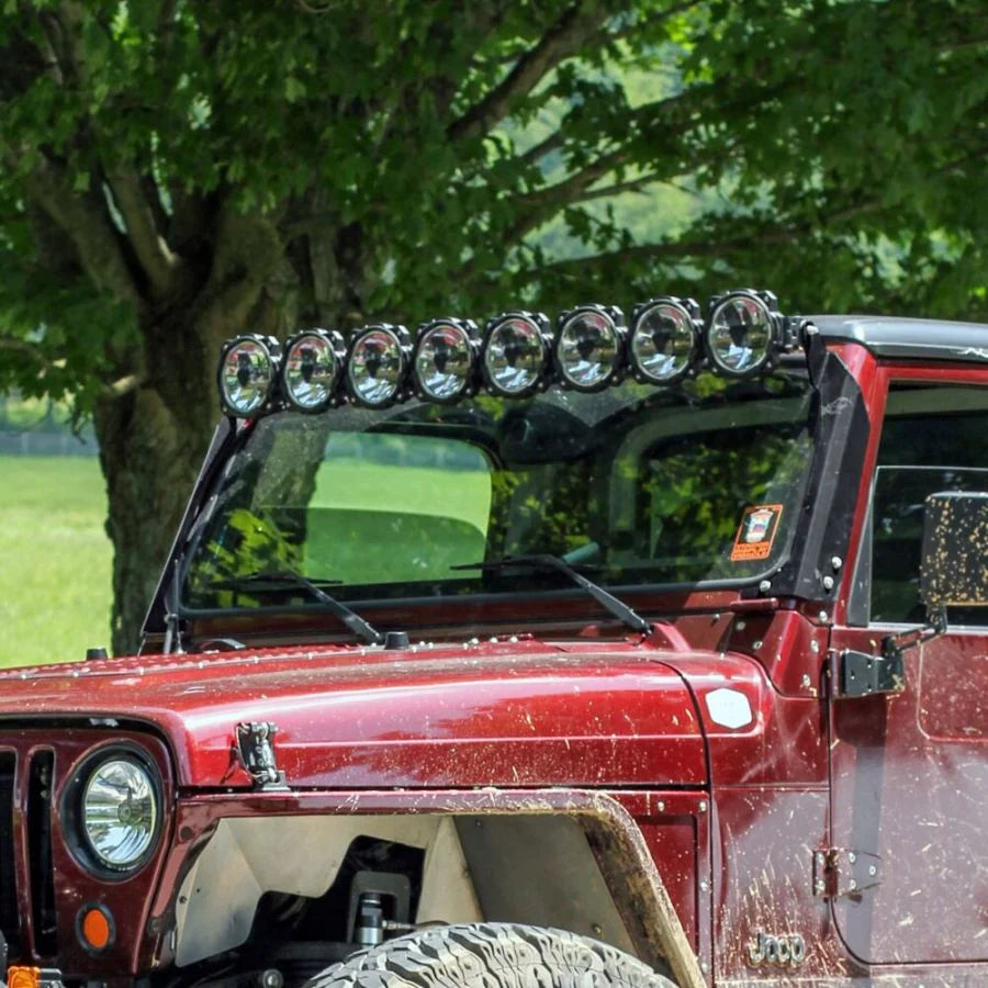 KC HILITES | Gravity Titan Overhead Light Bar for Jeep Wrangler TJ 1997-2006 (AK-91431)
