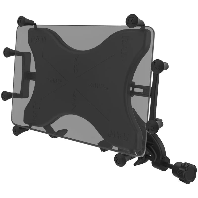 RAM MOUNTS | RAM X-Grip Mount with Yoke Clamp Base for 9"-11" Tablets