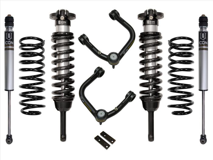 ICON VEHICLE DYNAMICS | 4Runner 5th & 4th Gen & FJ Cruiser 2010-2024 0-3.5" Lift Stage 2 Suspension System Tubular UCA (K53062T)