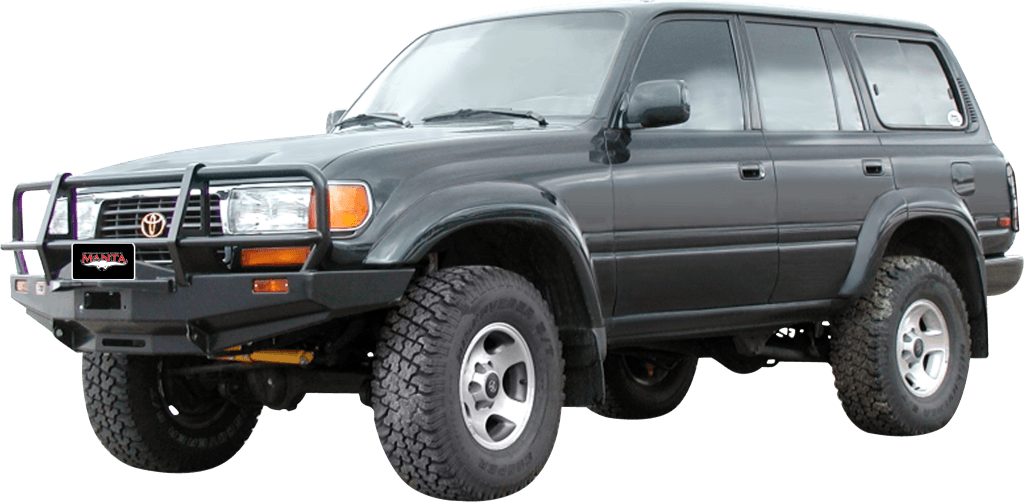 MANTA EXHAUSTS | FZJ80 4.5L With Mandrel Bent Headers Stainless Steel (SSMKTY0073)