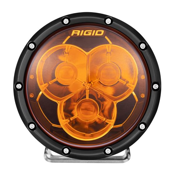 RIGID INDUSTRIES | 6 Inch 360-Series Laser Amber PRO with Precision Spot Optics and Amber backlight (36212)