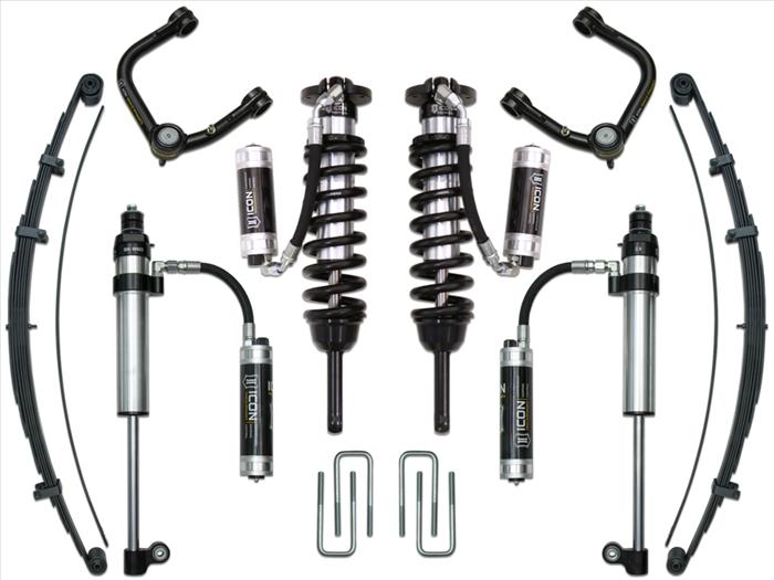 ICON VEHICLE DYNAMICS | Tacoma 3rd Gen & 2nd Gen 2005-2023 0-3.5" Lift Stage 9 Suspension System Tubular UCA (K53009T)