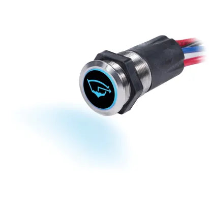BLUE SEA SYSTEMS | Backlit Push Button Switch 15A (1008385)