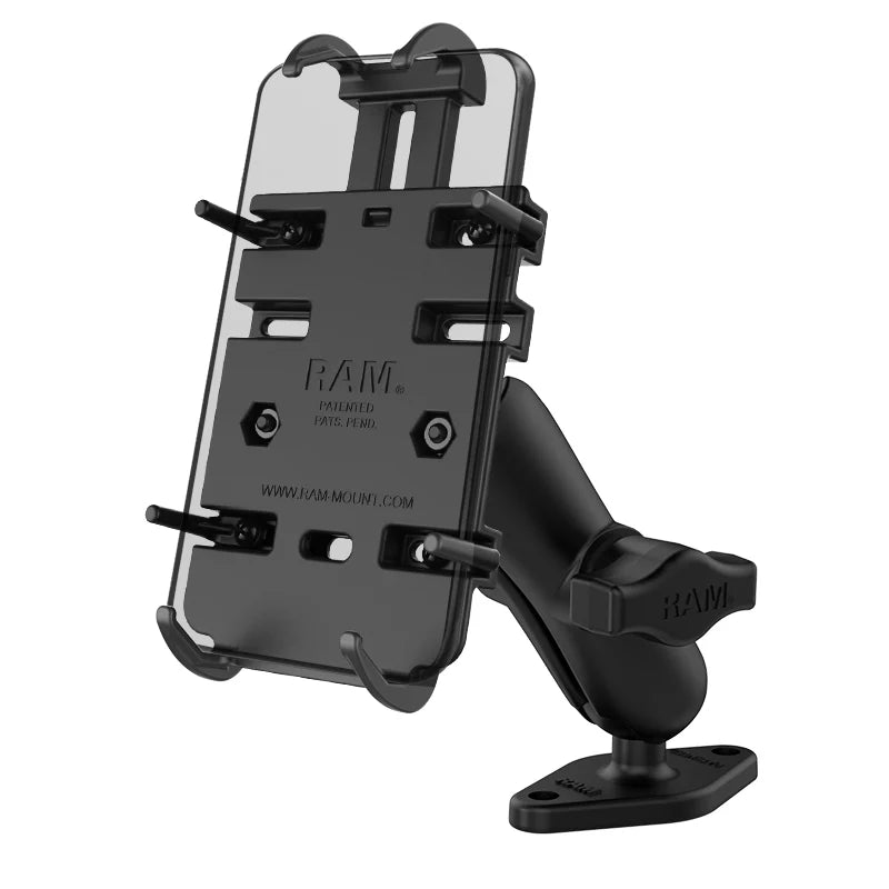 RAM MOUNTS | RAM Quick-Grip Phone Mount with Diamond Base