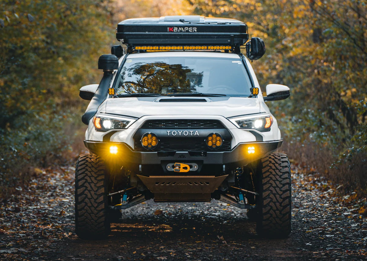 BACKWOODS | 4Runner 5th Gen 2010-2024  Hi-Lite Overland Front Bumper No Bull Bar (BWT4R5-103XXBBB)