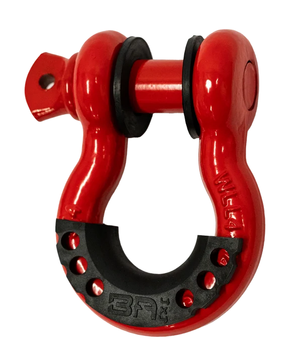 BODY ARMOR 4X4 | 3/4 Red D-Ring with Isolators Single (3204)