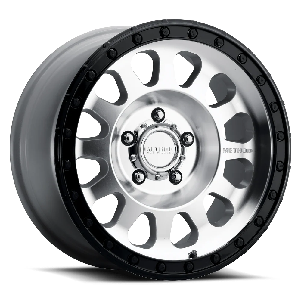 METHOD RACE WHEELS | 315 Machined Gloss Black Lip Standard Single Wheel (MR315785501600)