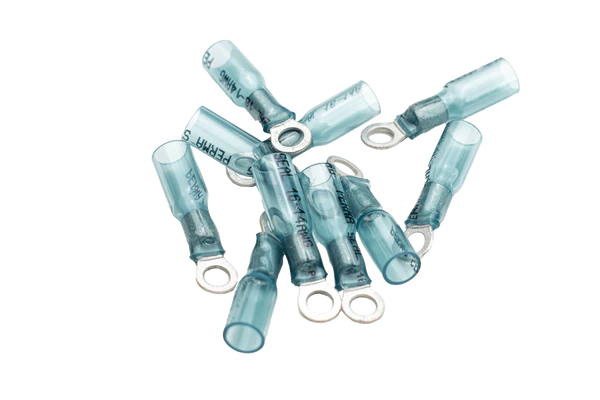 GENESIS OFFROAD | 14-16 Gauge Ring Terminals, Pack of 10 (WS-20-4)