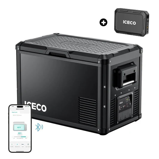 ICECO | 47.5QT VL45ProS Portable Single Zone Fridge With Magnetic Power Bank