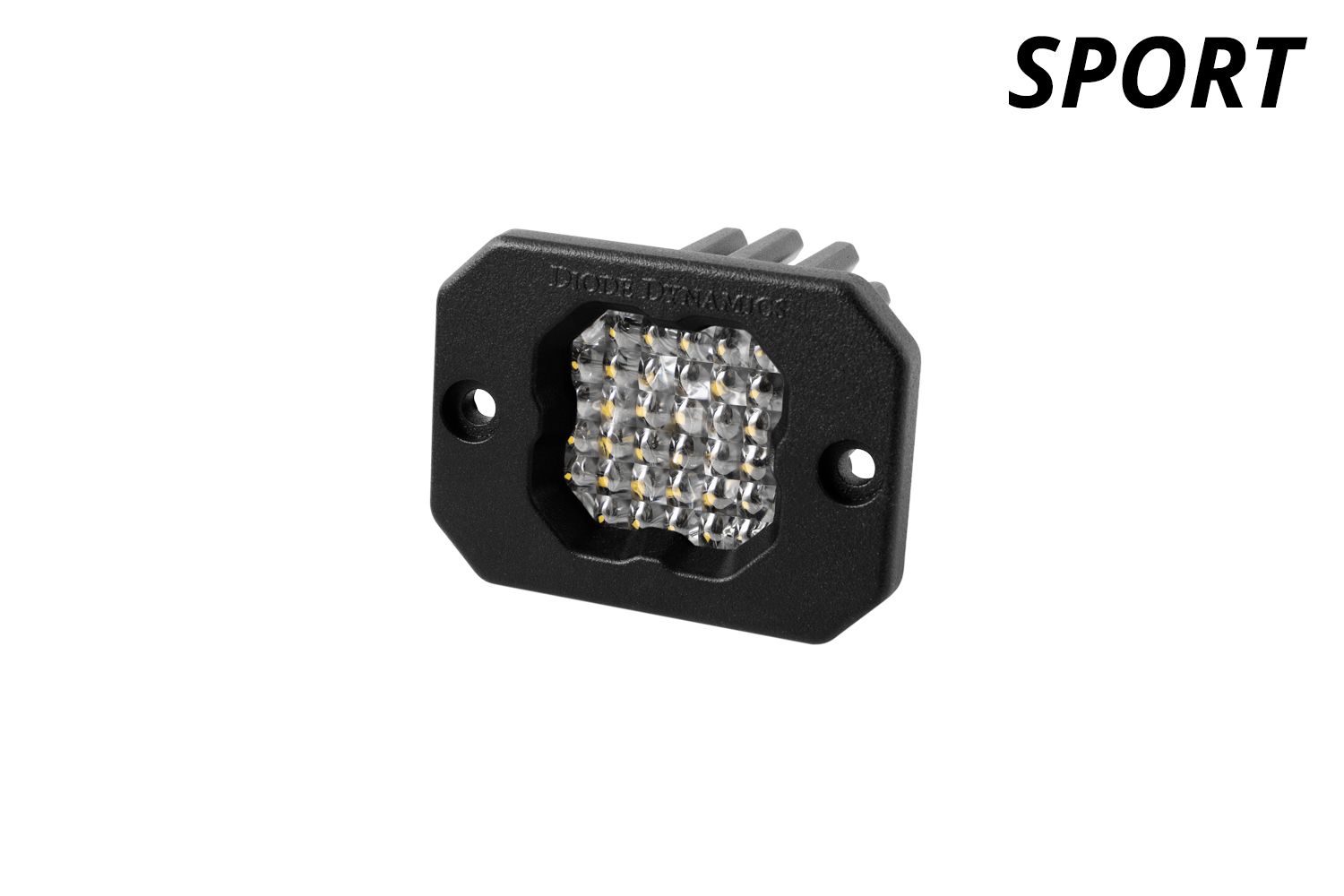 DIODE DYNAMICS | SSC1 White Sport Flush Mount LED Pod (One)