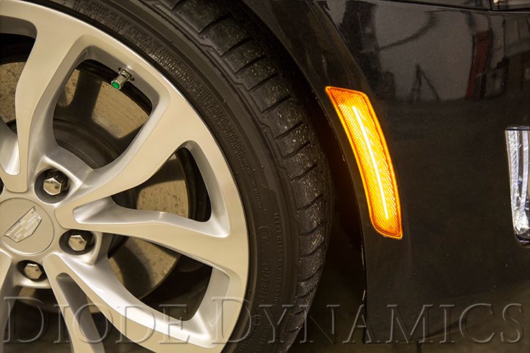 DIODE DYNAMICS | LED Sidemarkers for 2015-2019 Cadillac ATS (non V) (Pair)