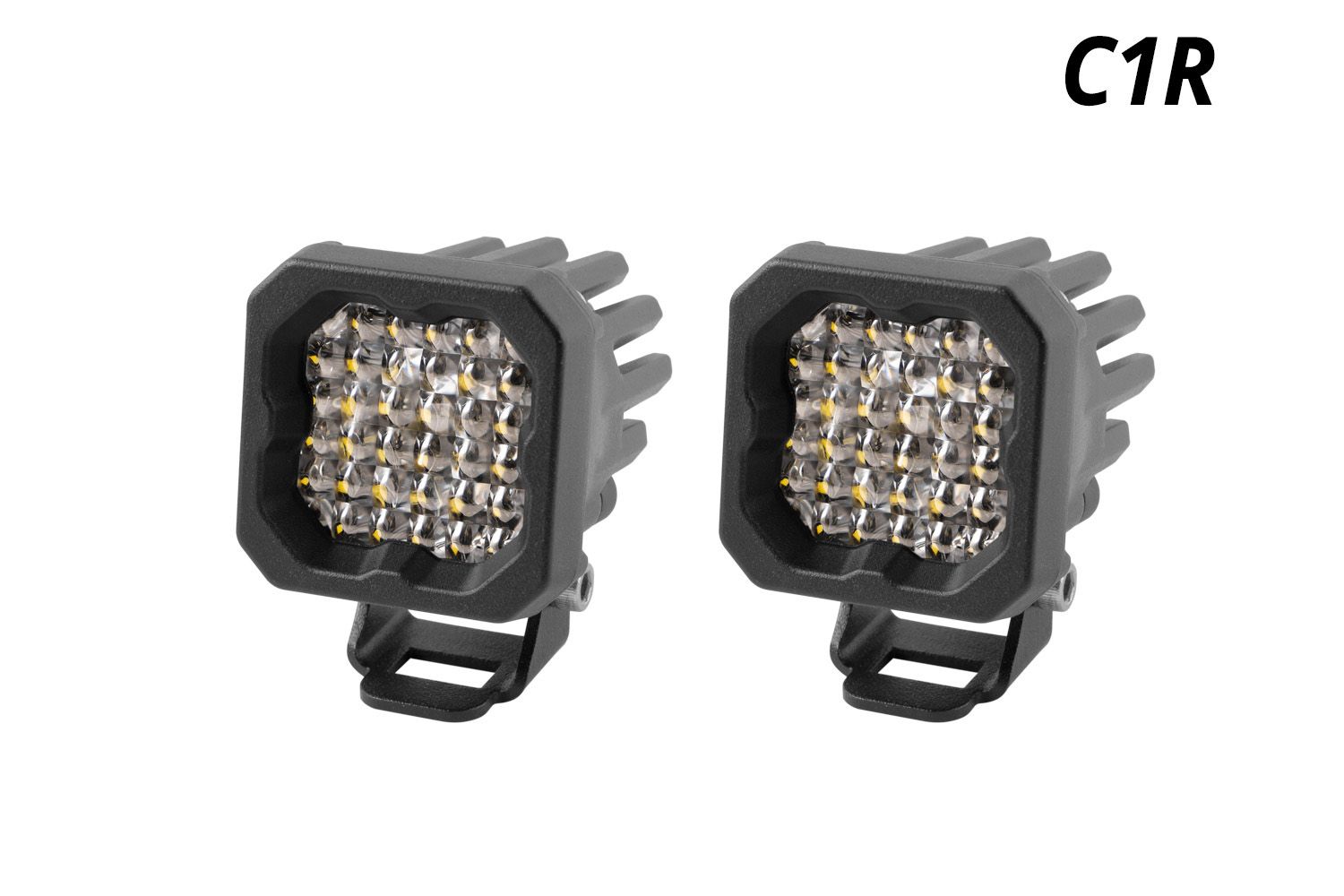 DIODE DYNAMICS | Stage Series C1R White Flood Standard LED Pod (Pair)