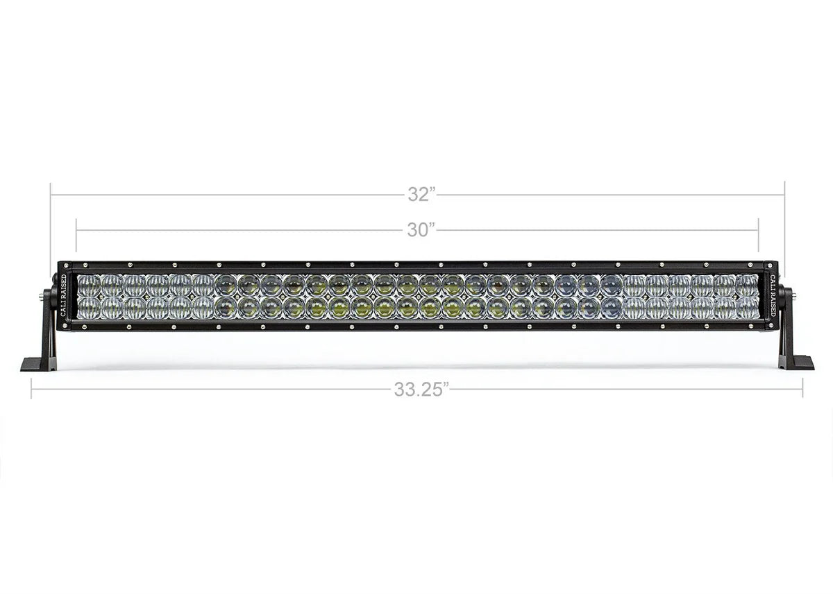 CALI RAISED | 4Runner 4th Gen (2003-2009) 32" Lower Bumper Flush LED Light Bar Kit (CR2505)
