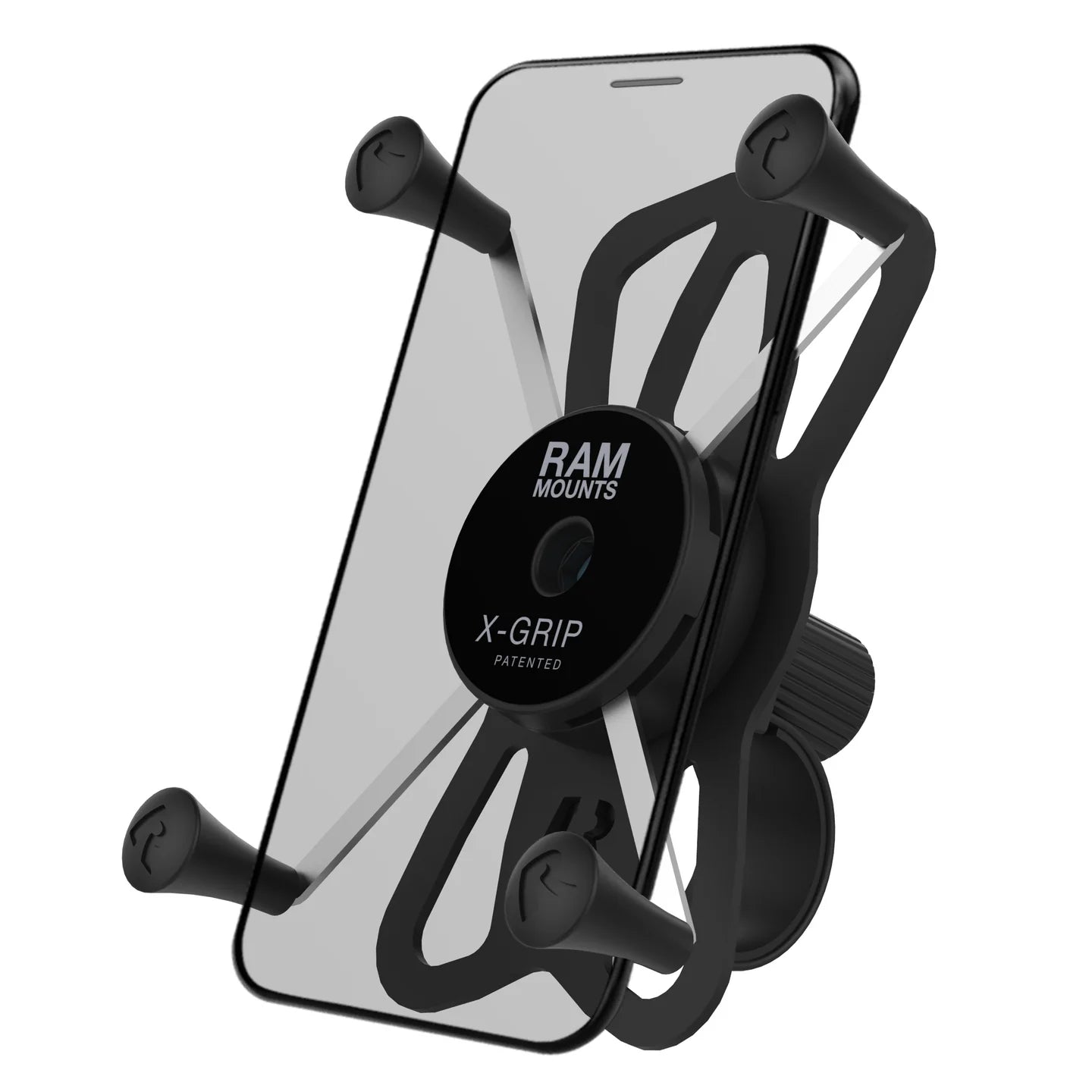 RAM MOUNTS | RAM X-Grip Large Phone Mount with RAM Tough-Strap Handlebar Base