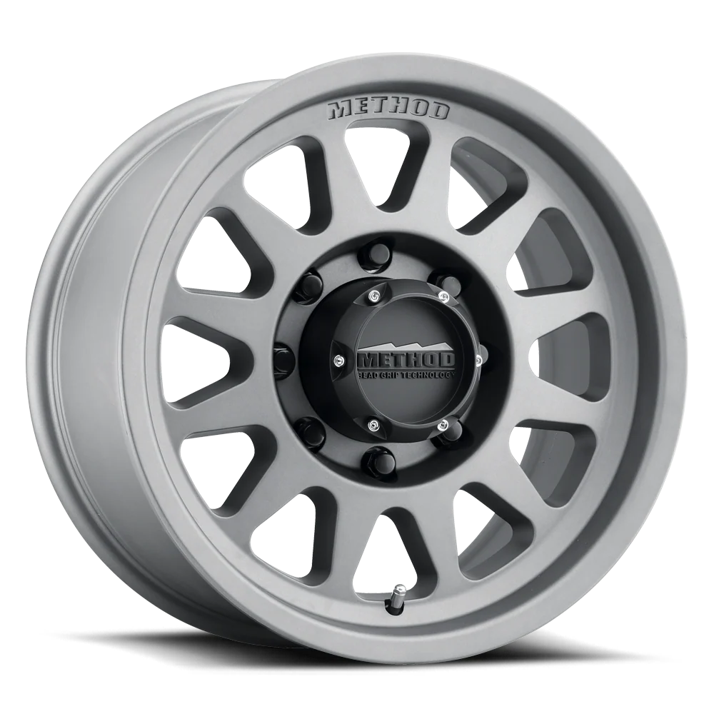 METHOD RACE WHEELS | 704 HD Titanium Heavy Duty Bead Grip Single Wheel (MR70479080818H)