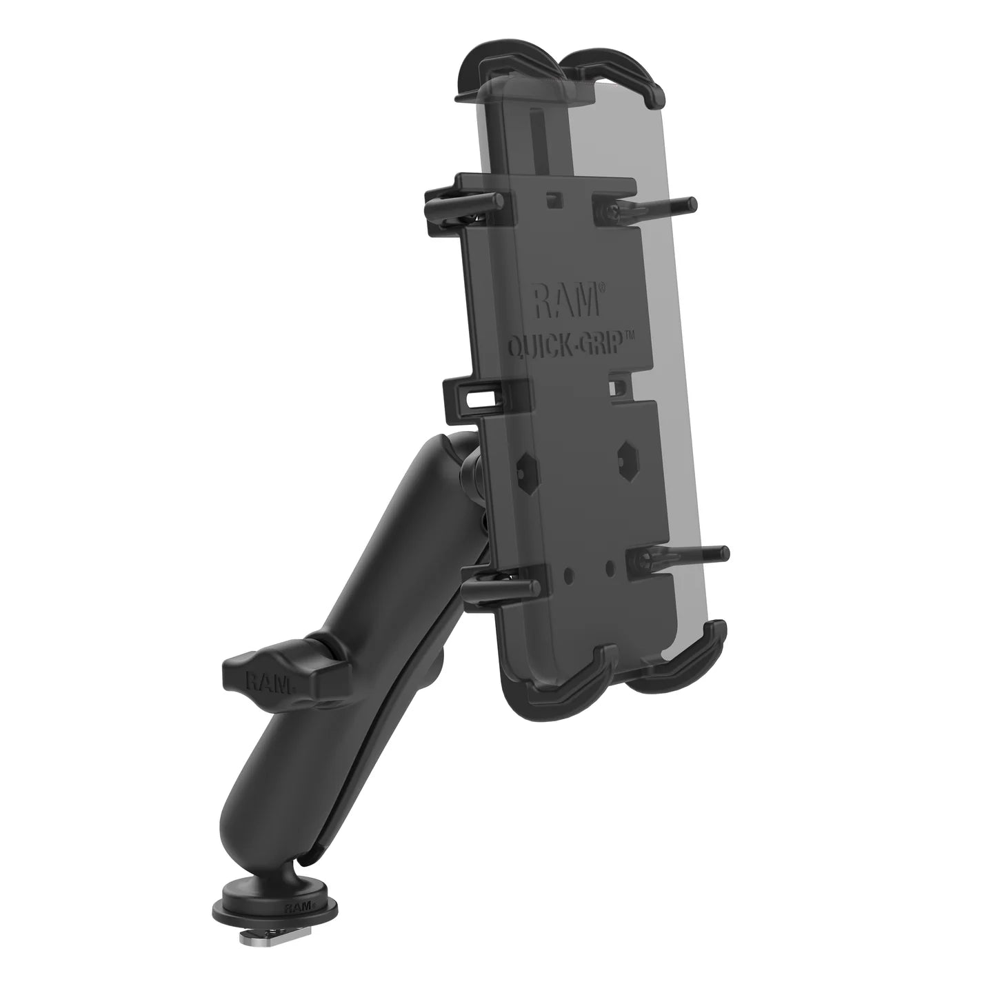 RAM MOUNTS | RAM Quick-Grip XL Phone Mount with Track Ball Base - Long