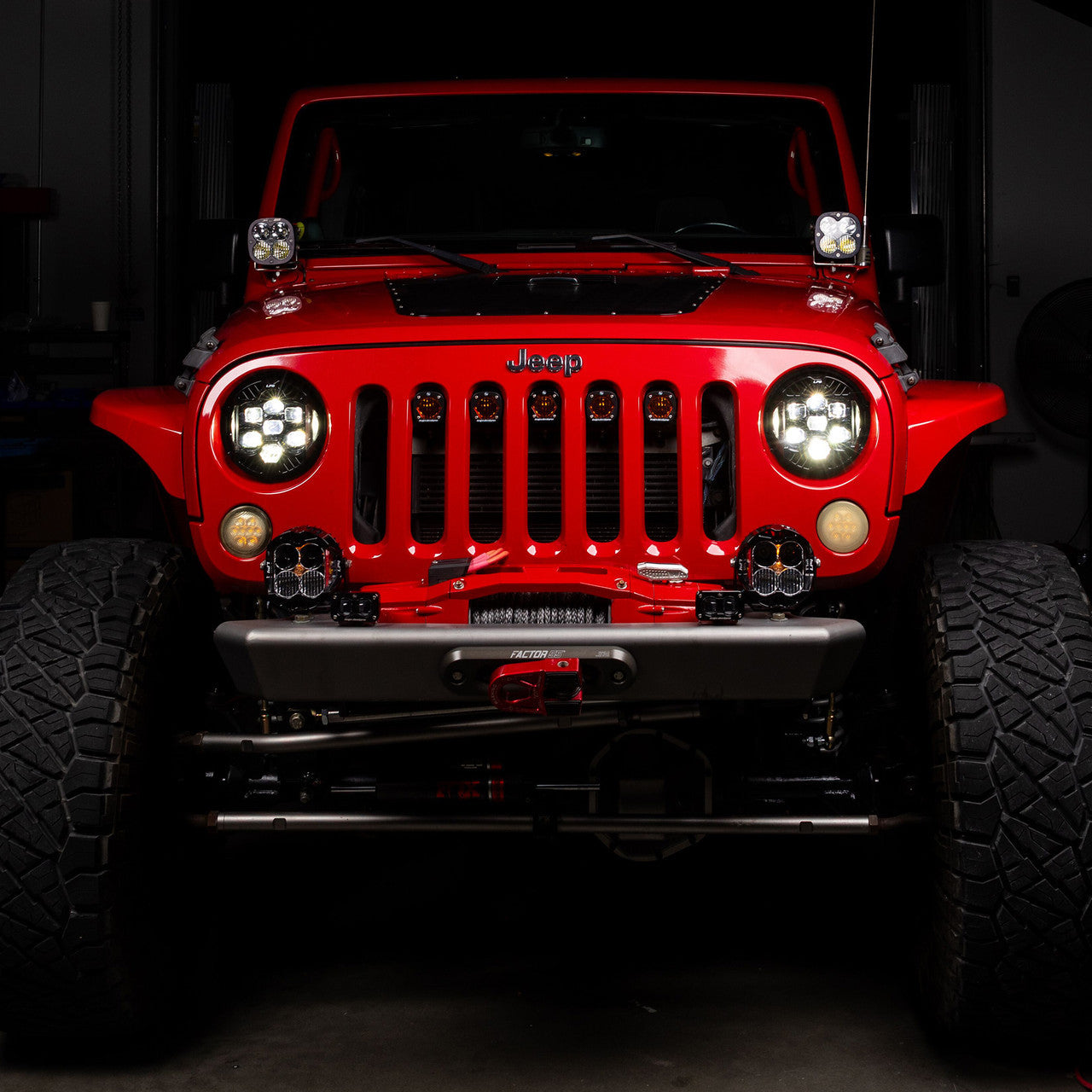BAJA DESIGNS | DOT LP6 LED Headlight Kit - Jeep 2007-2018 Wrangler JK