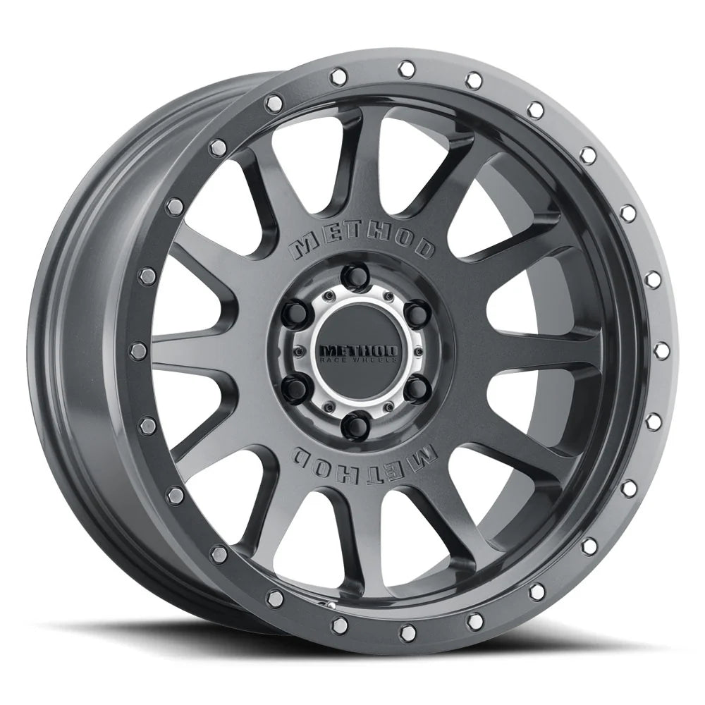 METHOD RACE WHEELS | 605 NV Gloss Titanium Standard Single Wheel (MR60521060824N)