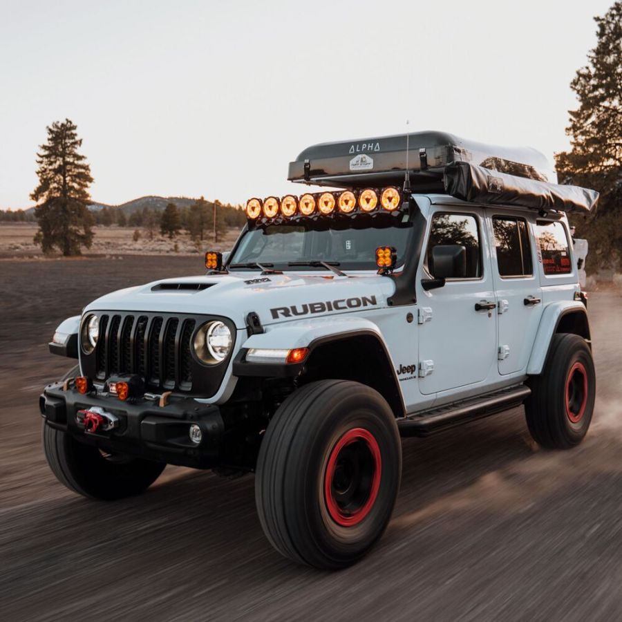 KC HILITES | Gravity Titan Overhead Light Bar for Jeep Wrangler 392 & Gladiator Mojave 2020-2026 (AK-91426)