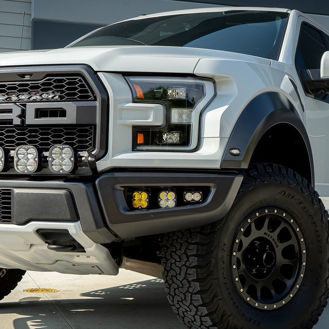 BAJA DESIGNS | Ford F-150 Raptor 2017-2020 Squadron SAE/S2 Fog Pocket Light Kit