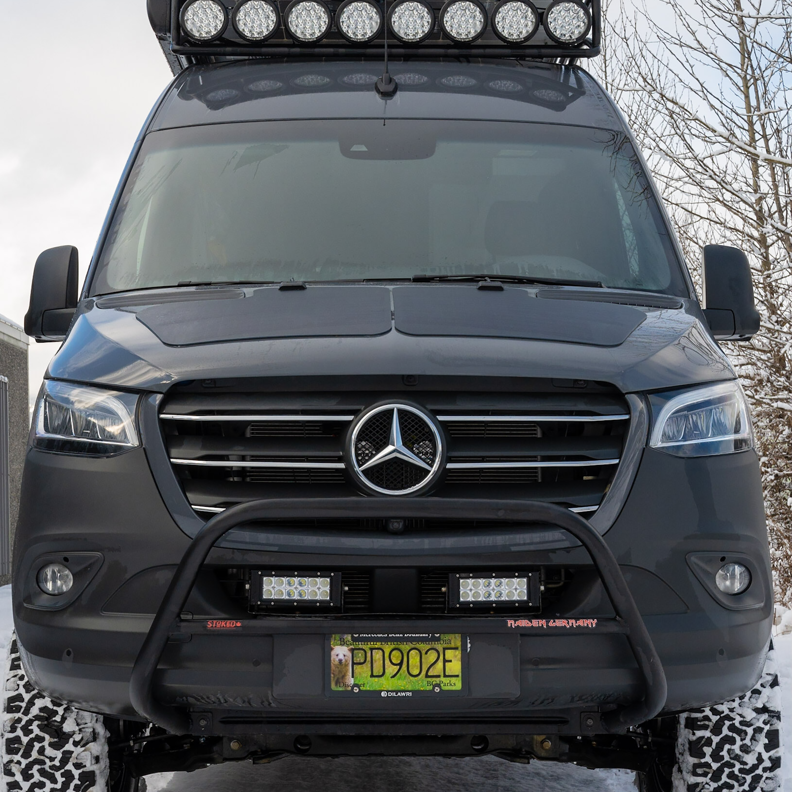 Cascadia 4x4 vss system for mercedes sprinter van 