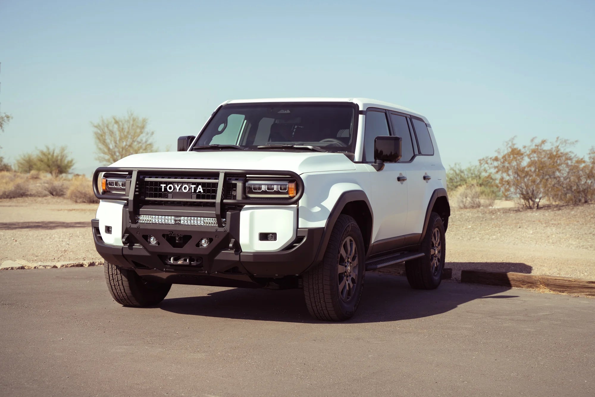 RAGO FABRICATION | 2024+ Toyota Land Cruiser Center Mount Winch Front Bumper