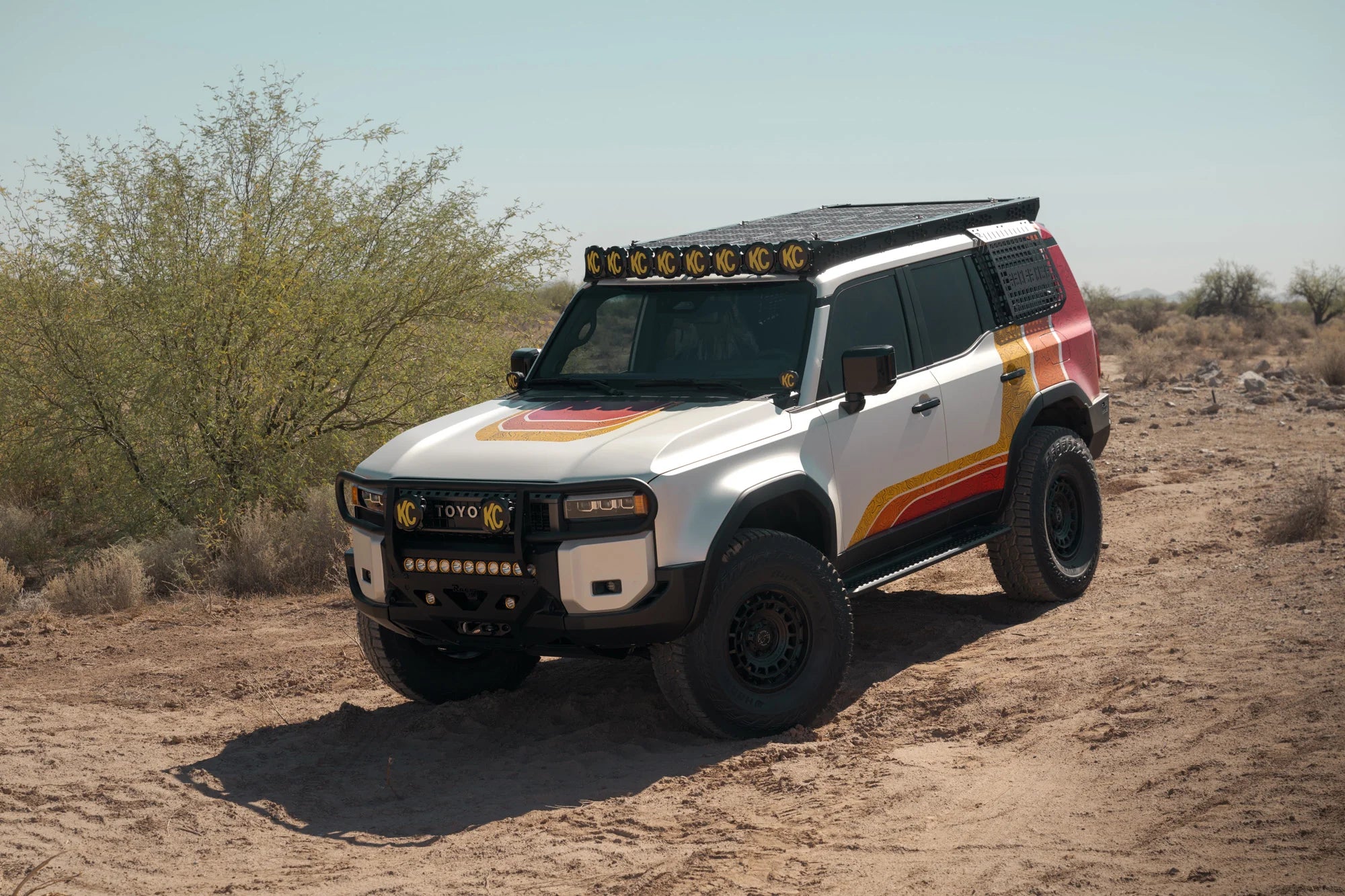 RAGO FABRICATION | 2024+ Toyota Land Cruiser Center Mount Winch Front Bumper