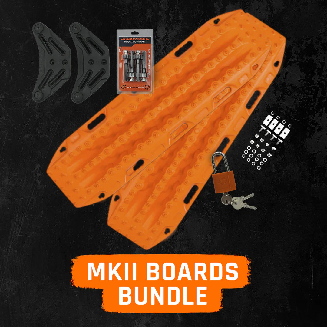 MAXTRAX | MKII Boards Bundle Maxlox 30 Universal Flat Rack Mounting Kit-