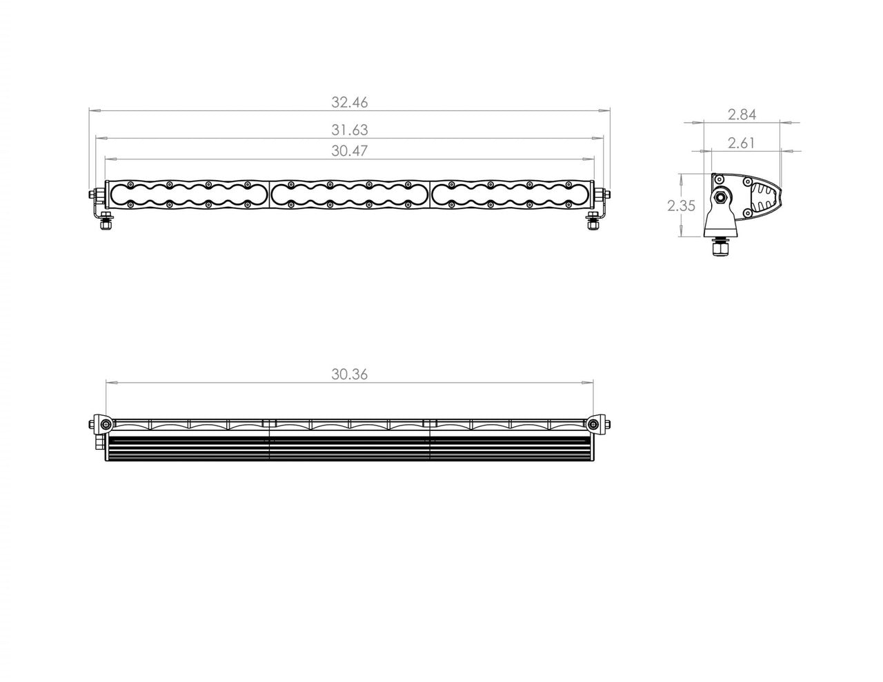 BAJA DESIGNS | S8 Straight LED Light Bar Universal