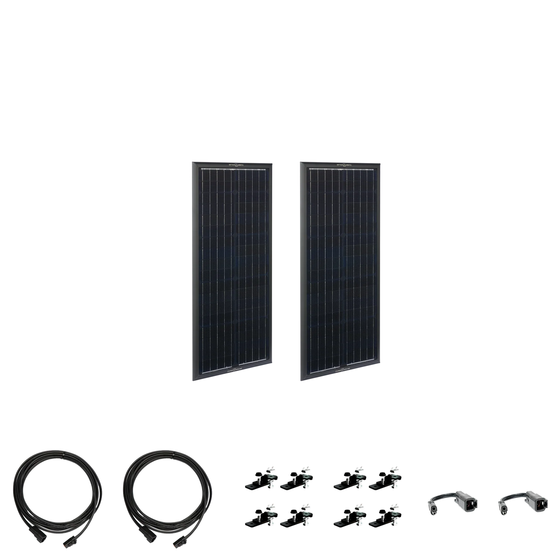 ZAMP SOLAR | Obsidian Series 90 Watt Solar Panel Kit 2x45 (ZSK1005)