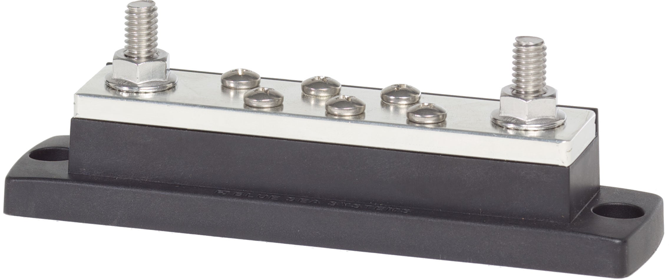 BLUE SEA SYSTEMS | MaxiBus 250A BusBar Two 5/16" 18 Studs and Six 10-24 Screws (2128)