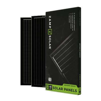 ZAMP SOLAR | Obsidian Series 90 Watt Solar Panel Kit 2x45 (ZSK1005)