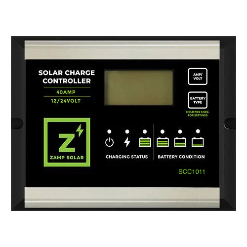 ZAMP SOLAR | 40 Amp 5 Stage PWM Charge Controller