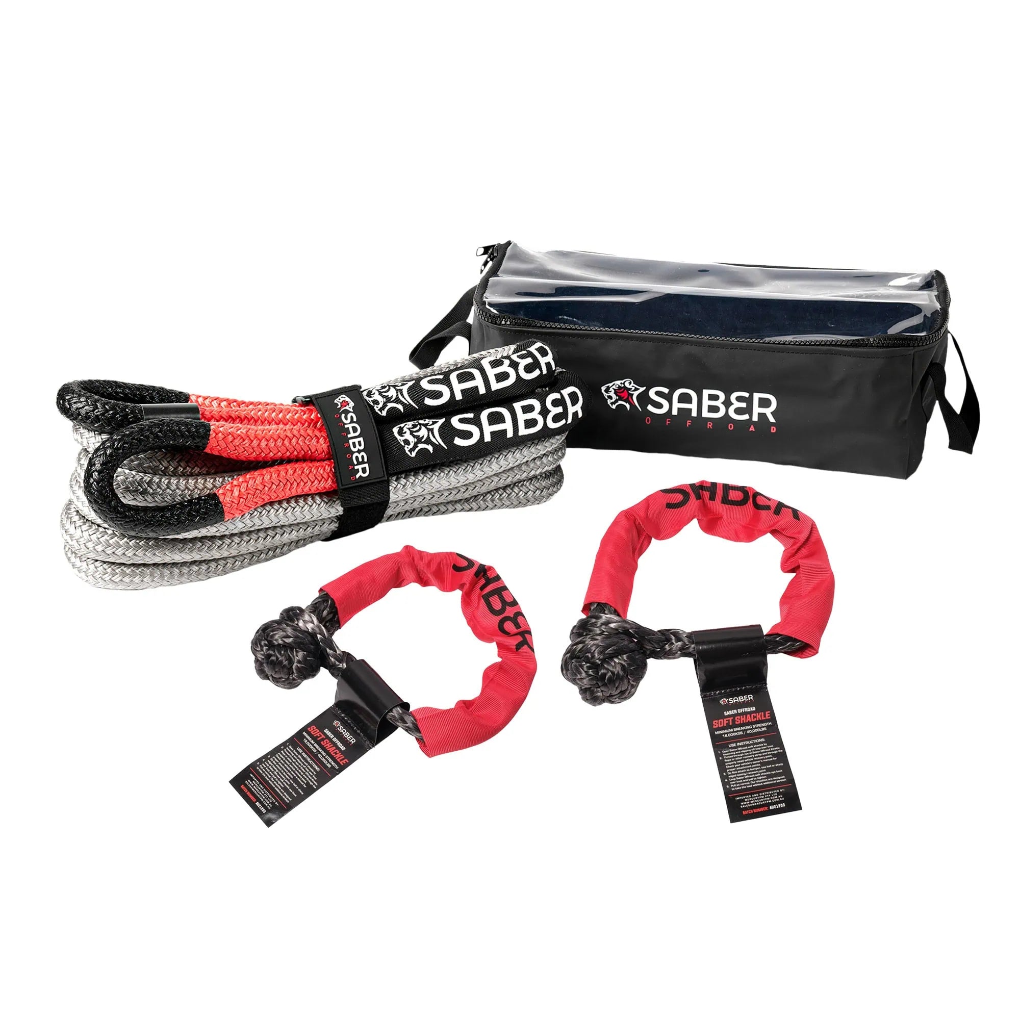 SABER OFFROAD | 12K Offroad Kinetic Recovery Kit (SBR-12KKIT1)