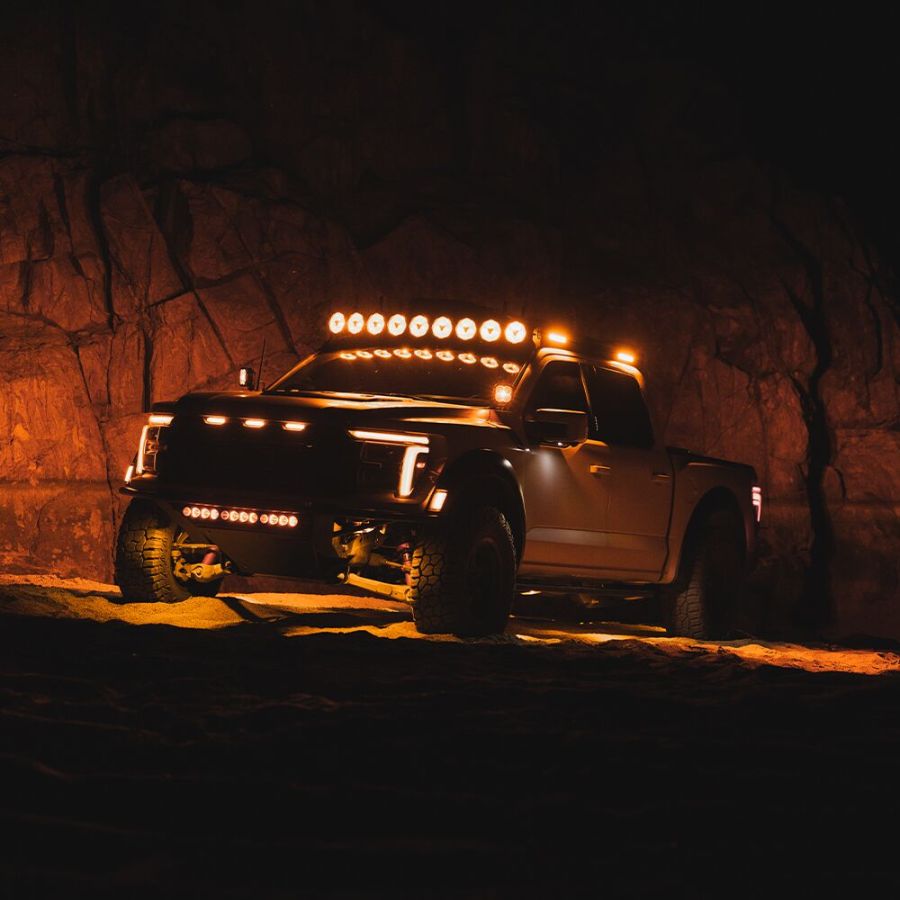 KC HILITES | Profile 10” SideCast™ Flush Mount Lights (98150)