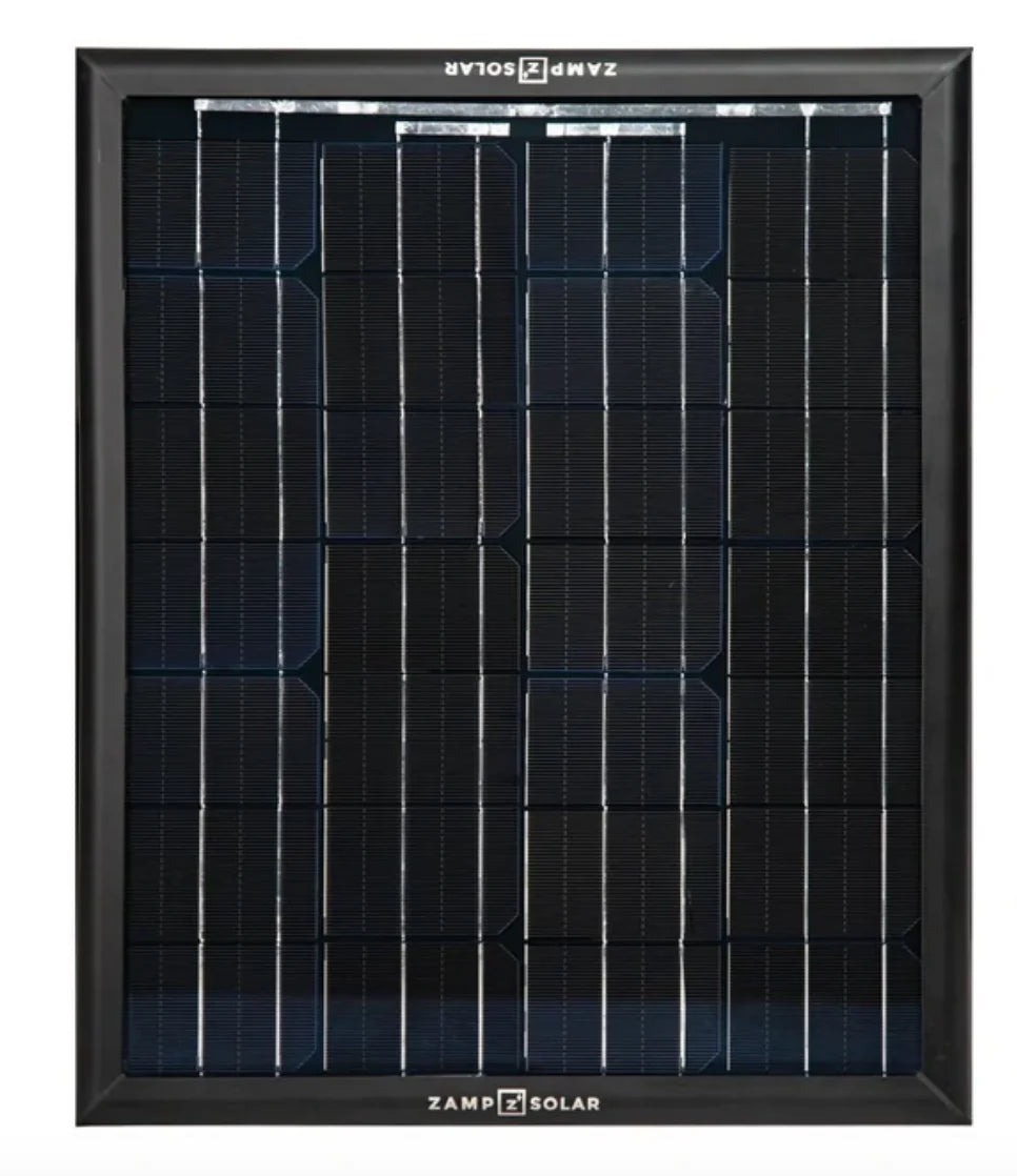 ZAMP SOLAR | Obsidian Series 25 Watt Solar Panel B-Stock (USM8026)