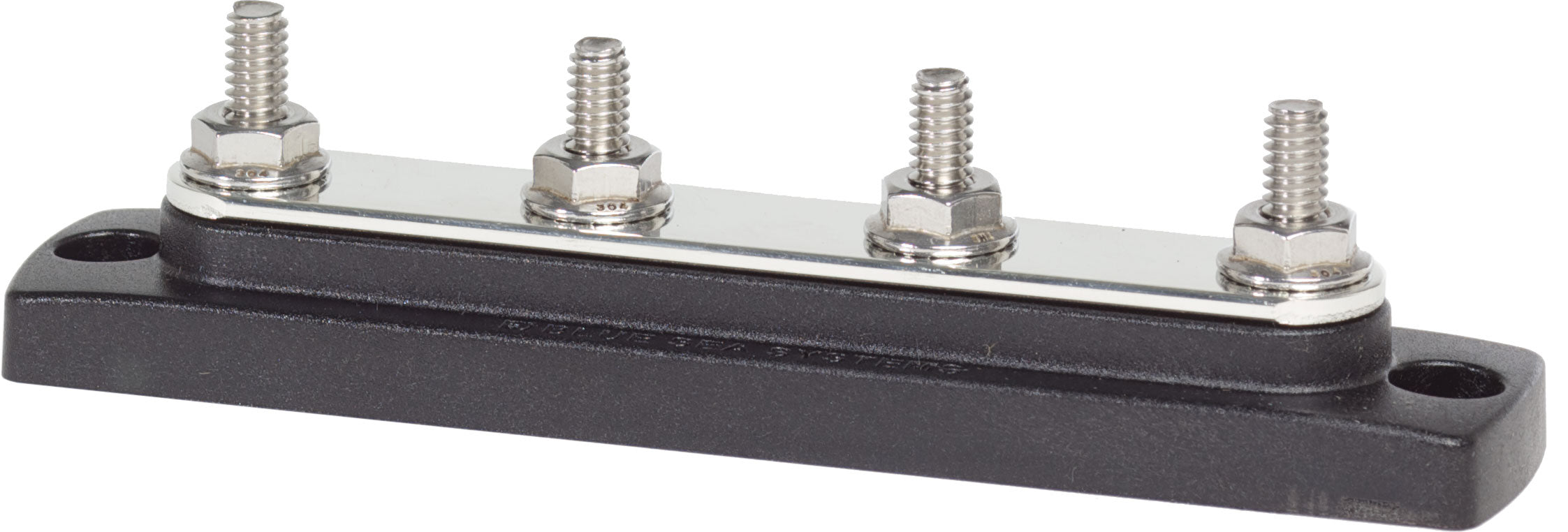 BLUE SEA SYSTEMS | Common 150A BusBar  Four 1/4" 20 Studs (2303)