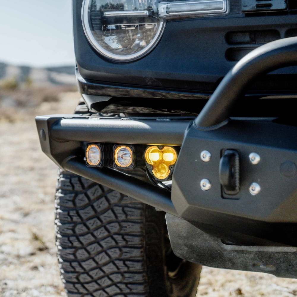 KC HILITES | Hybrid Front Bumper LED Light Kit OffRoad System (97170)