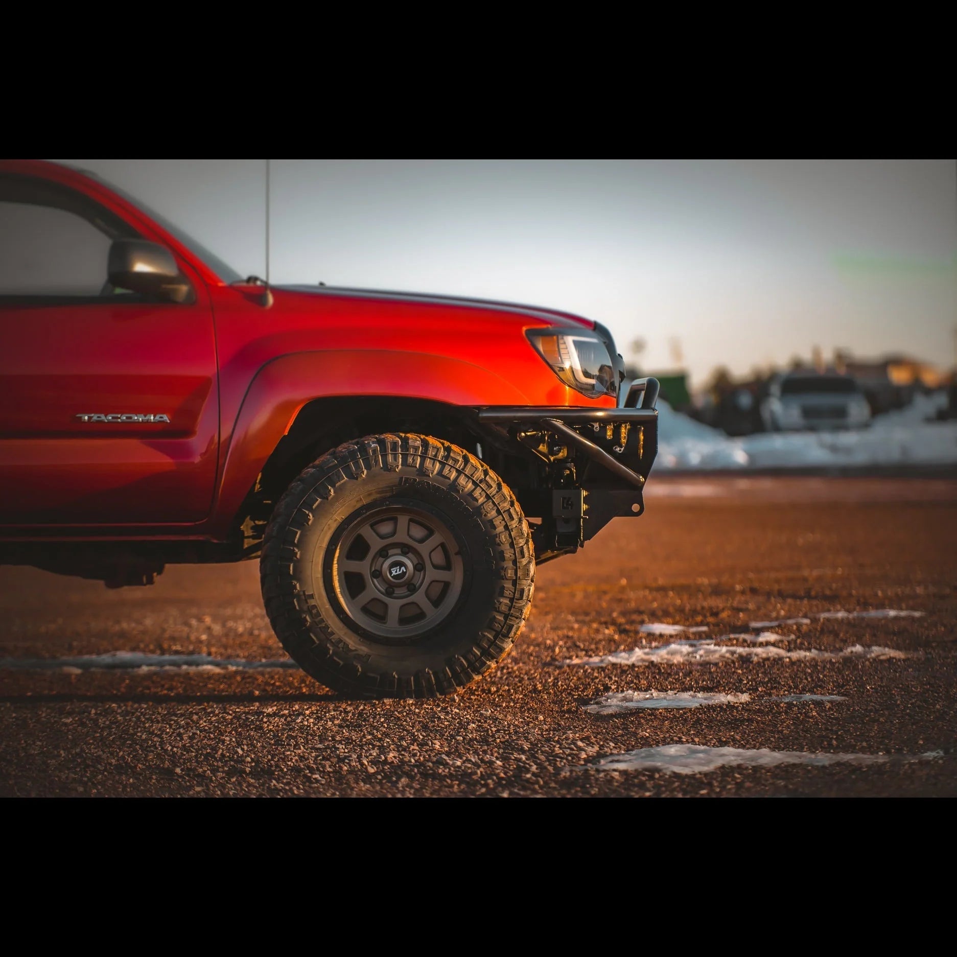 C4 FABRICATION | Tacoma 2nd Gen Hybrid Front Bumper With Wider Bumper