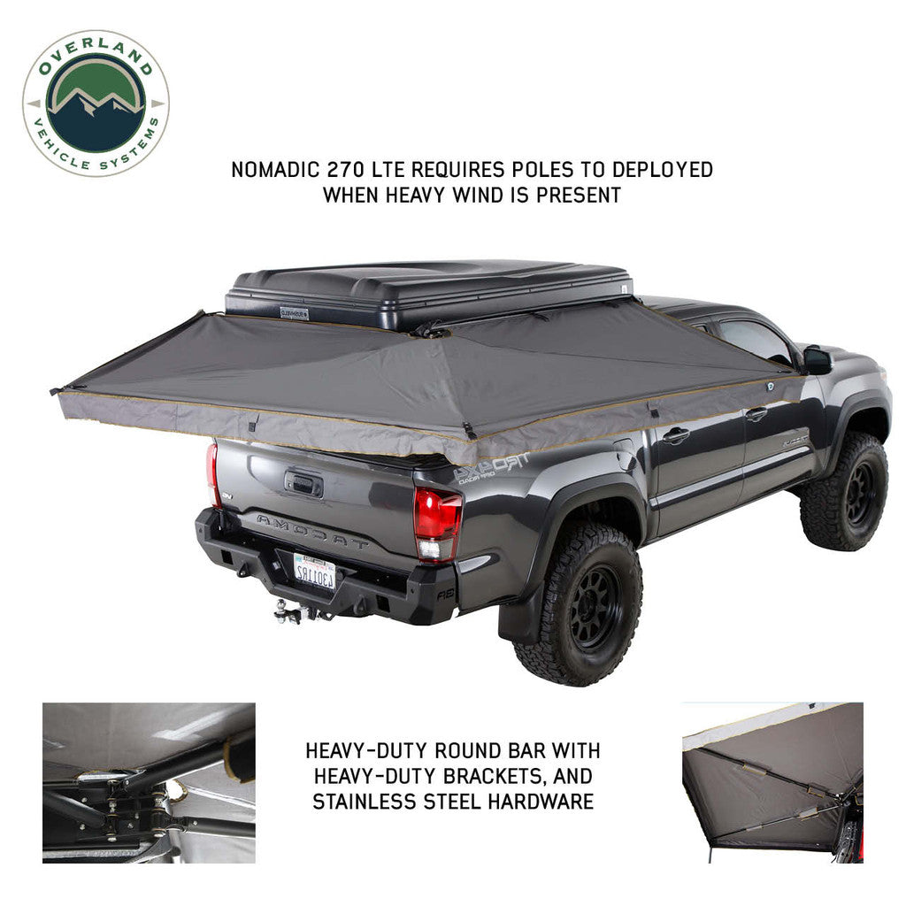 OVERLAND VEHICLE SYSTEMS | Nomadic 270 LTE Passenger Side 270 Degree Awning (19689909)